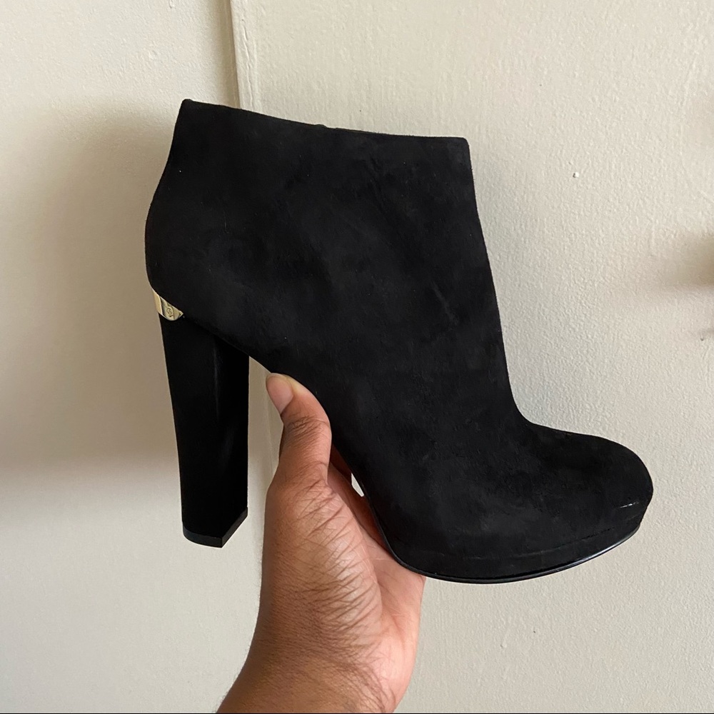 Michael Kors Black Boot Heel